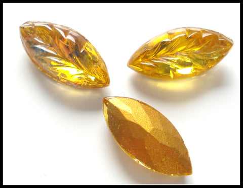 15X7MM TOPAZ COLOR MARQUISE LEAVES