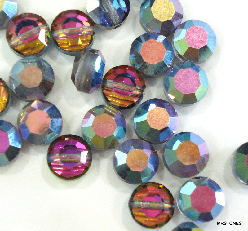 6mm (5100) Swarovski Vitrail Medium Glass Beads