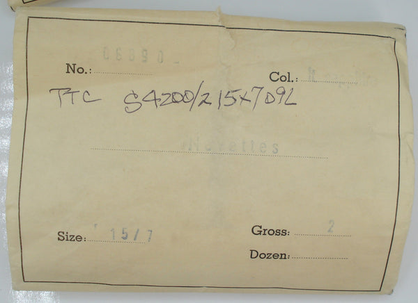 15x7mm (4200/2) TTC Light Sapphire Marquise Navette West Germany 5pk/$1.00