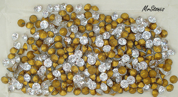 6.1-6.3mm (1200) (29ss) Crystal Dentelles KS Co 2 1/2 Gross Pkg.  (360pcs)