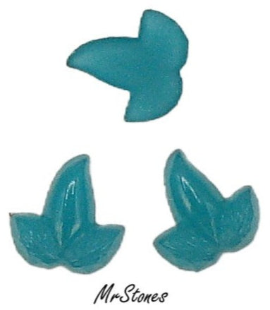 8mm (LEAF) Chili Leaf Chrysophase Flatback