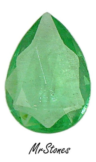 18x13mm (4323/2) Star Cut - Front/Back Cut the Same Peridot Pear Pendeloque