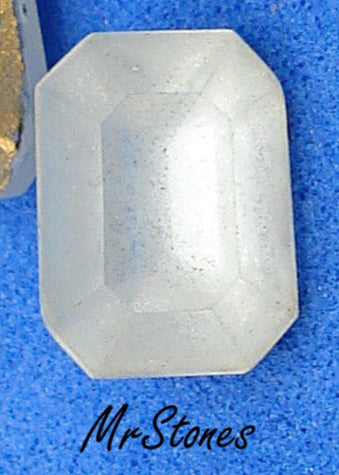 8x6mm (4600/2) TTC Crystal Frosted Matte Cushion Octagon