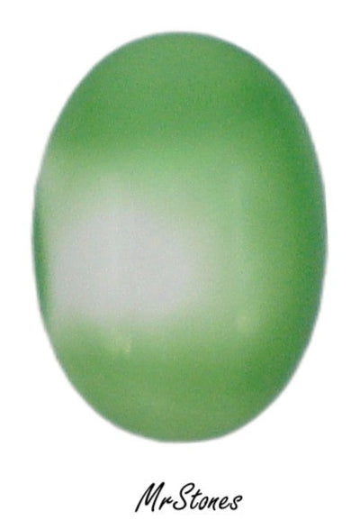 25x18mm (2195) Green Flamingo Oval Cabochon