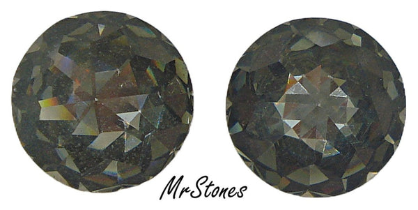 18mm (2020) Black Diamond Rauten Rose Cut Swarovski Special