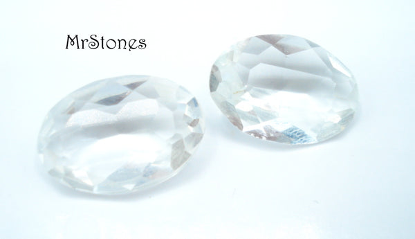 16x11mm (4120) Crystal Unfoiled Oval