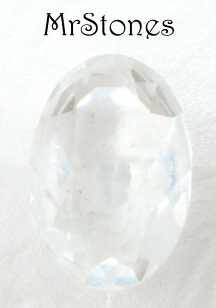 16x11mm (4120) Crystal Unfoiled Oval