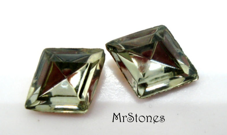 8x6mm (4710/2) TTC Black Diamond Diamond Shape