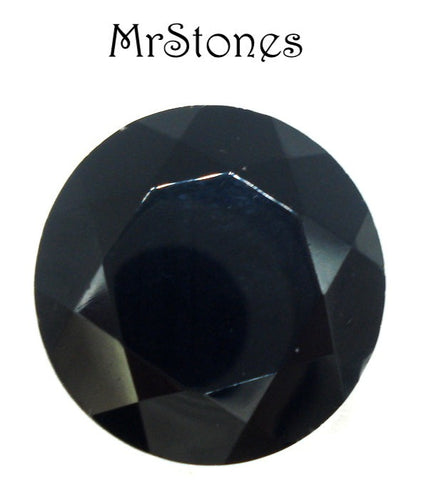 21mm (1200/2) TTC Jet Black Unfoiled Round Dentelle