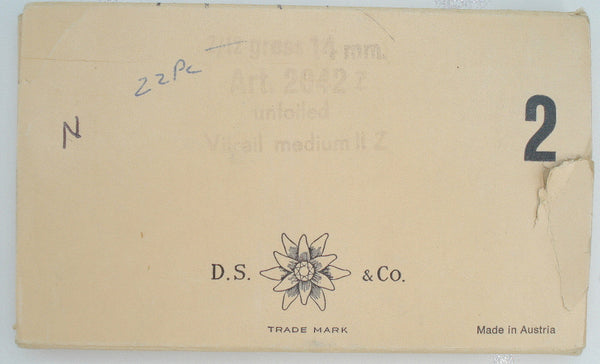 14mm (2042) Swarovski Vitrail Medium Art. 2042Z Fully Faceted High Dome Round Flat Back