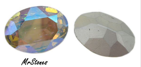 18x13mm (4120) Jonquil AB Oval Shape
