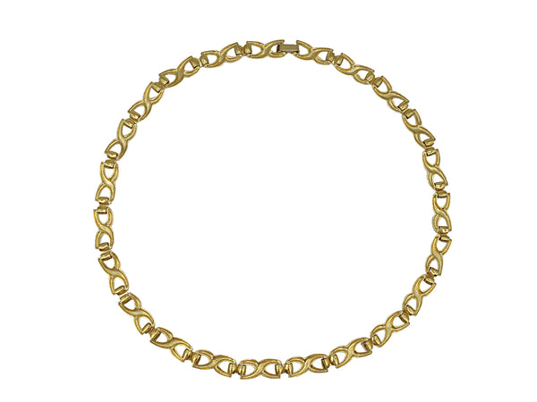 Monet X Design Shiny Link Choker Necklace