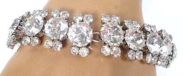Austria Glam Bracelet Crystal Dentelles 6 3/4" x 3/4"