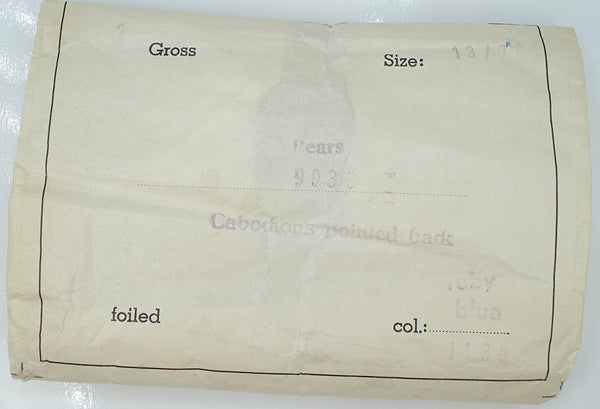 13x7.8mm (3101) Bi Color Light Sapphire Ruby Pear Teardrop Buff Top Doublet