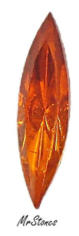 15x4mm (4200/2) TTC Sun Bright Orange Marquise Navette 1pc/$0.65 or 3pcs/$1.00