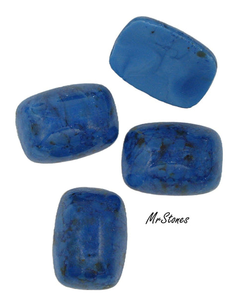 20x15mm (2570) Lapis Matrix Antique Cushion Cabochon