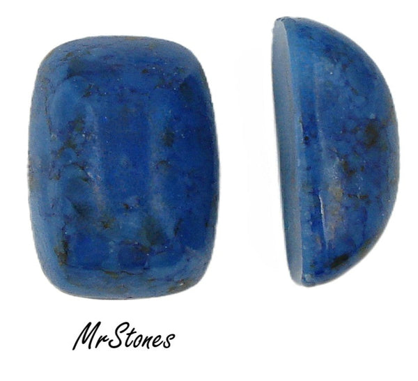 20x15mm (2570) Lapis Matrix Antique Cushion Cabochon