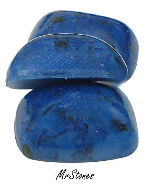 20x15mm (2570) Lapis Matrix Antique Cushion Cabochon