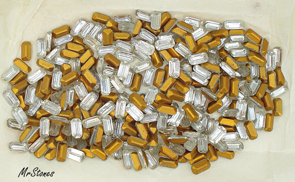 10x5mm (4600/2) TTC Crystal Cushion Octagon Czech 10pc $1.00~144pc $6.95