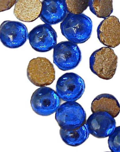 1.3mm (2194) Rich Sapphire Blue Tiny Round Cabochon