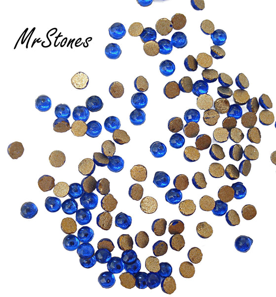 1.3mm (2194) Rich Sapphire Blue Tiny Round Cabochon