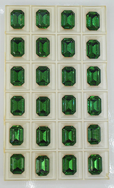 14x10mm (4610) Green Turmaline Step Cut Cushion Octagon DS Co.