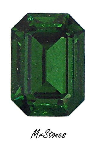 14x10mm (4610) Green Turmaline Step Cut Cushion Octagon DS Co.