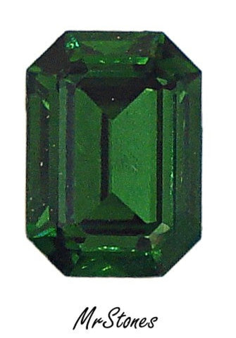 14x10mm (4610) Green Turmaline Step Cut Cushion Octagon DS Co.