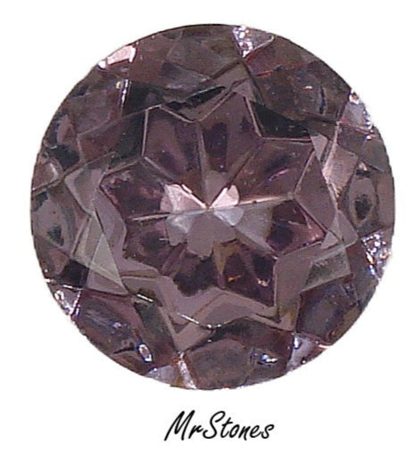 20mm (1200/2) TTC Light Amethyst Dentelle Round