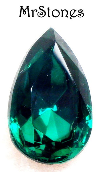 13x8mm (4320/2) TTC Emerald Pear Shape Teardrop Pendeloque