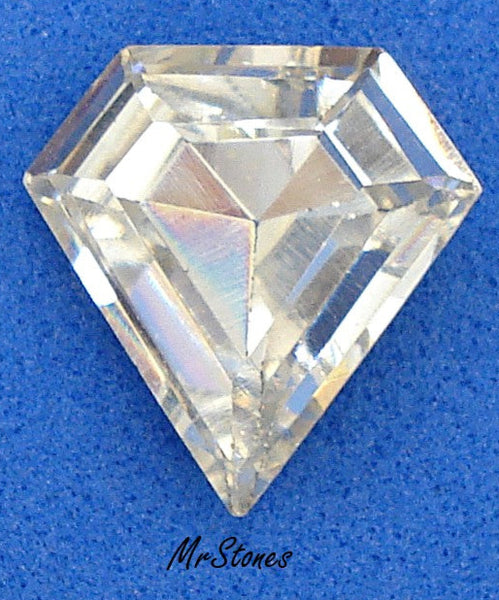 13.5mm Crystal Machine Cut Pentagon Shape 5 Sided Classic Look