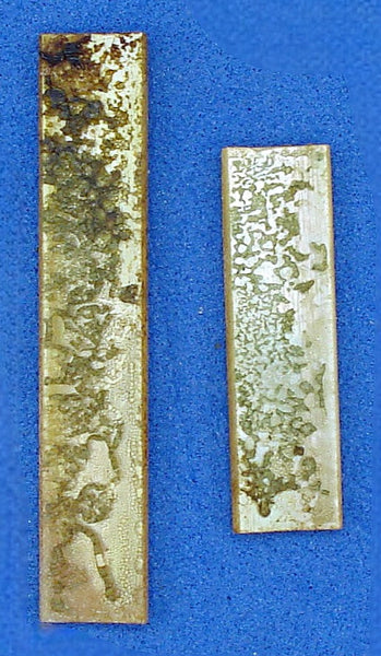 10pc Lot Mother of Pearl on Metal Bar Panels 22x6mm and 1.5" x 6mm $3.95/10pc Lot
