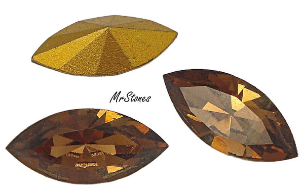 15x7mm (4200) M/C Colorado Topaz Pointed Back Marquises