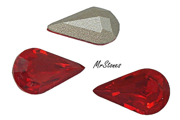 13x7.8mm (4300) Light Siam Pear Shape