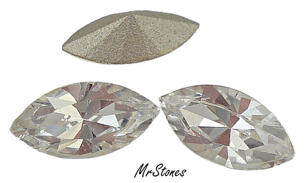 10x5mm (4227) Crystal Czech New Cut Marquise Navette