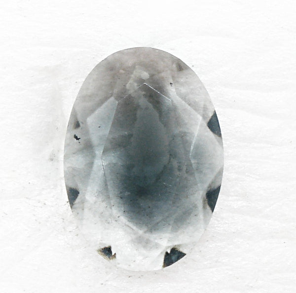 18x13mm (4130/2) Jet Crystal Givre Oval Shape Un-foiled