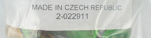 18mm (2194) Peridot Green Round Glass Czech Cabochon