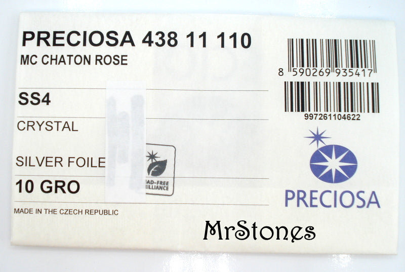 1.5mm (2000) (4ss) Crystal Clear Flat Back Rounds 1 Gross (144pc ...
