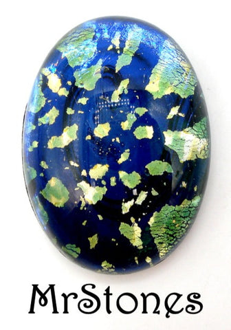 25x18mm (1685) Blue Green Opal Oval Cabochon