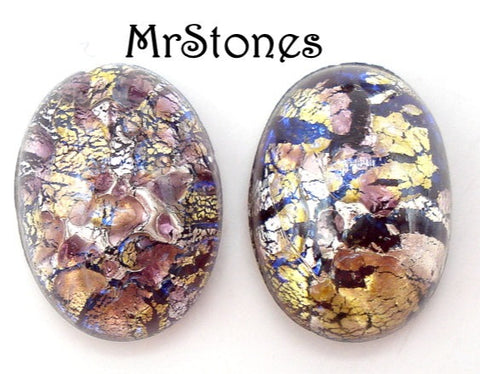14x10mm (1685) Amethyst Opal Oval Cabochon