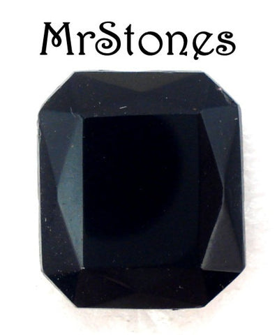 14x12mm (4626/2) TTC Jet Black Cushion Octagon
