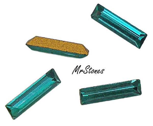 7x2mm (4500) Emerald Green Baguette
