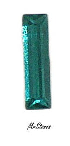 7x2mm (4500) Emerald Green Baguette