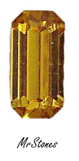 8x4mm (4600) Topaz Cushion Octagon Swarovski