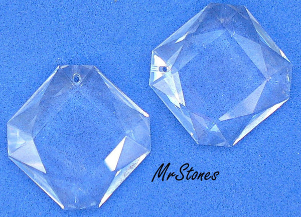 23mm (6400) Swarovski Crystal Pendant Channel Square Octagon