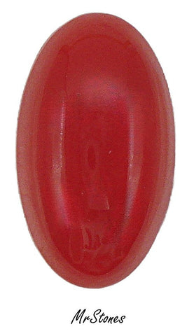 25x15mm (2195) Cherry Red Oval Cabochon