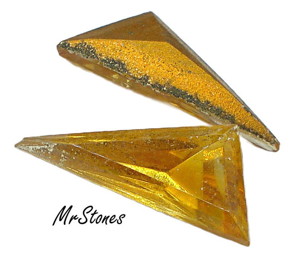 18x10mm (TRI) Topaz Right Triangle 3pcs/$1.50 As Is