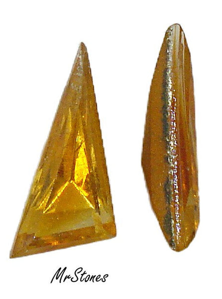 18x10mm (TRI) Topaz Right Triangle 3pcs/$1.50 As Is