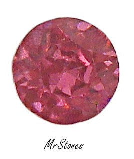 7.2mm (1200) (34ss) M/C Rose Pink Round Dentelles Overstock 4pcs/$1.00