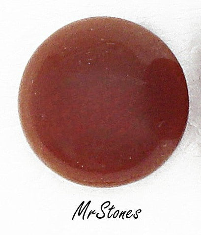 18mm (2194) Cornelian Round Cabochon West Germany